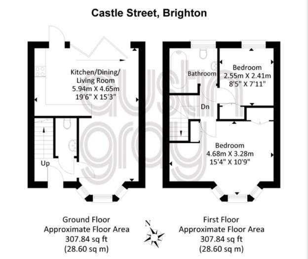 Castle Street - Central Brighton Townhouse, Up To 8 Guests Villa Exterior foto